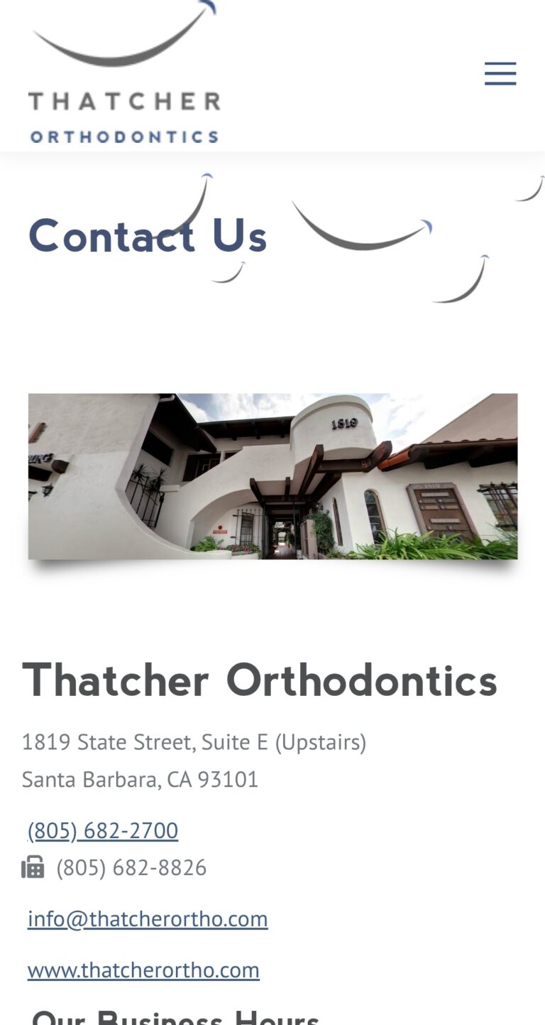 Thatcher Orthodontics Mobile