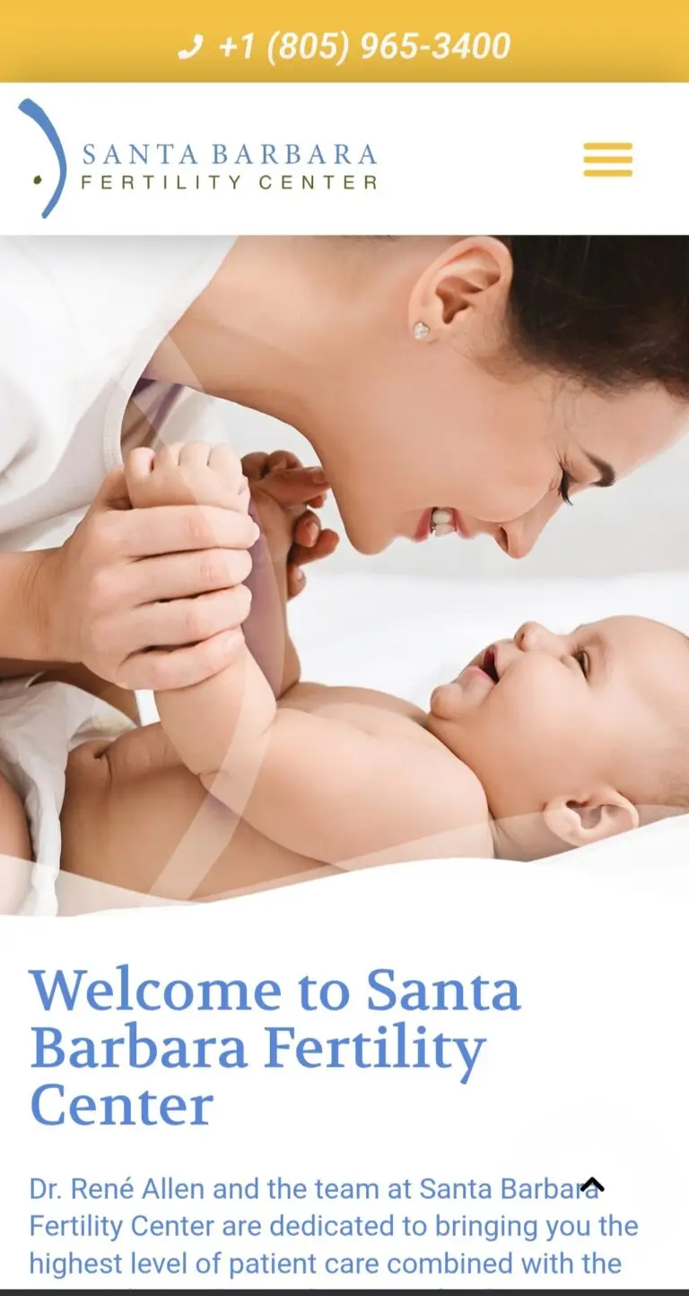 Santa Barbara Fertility Center mobile