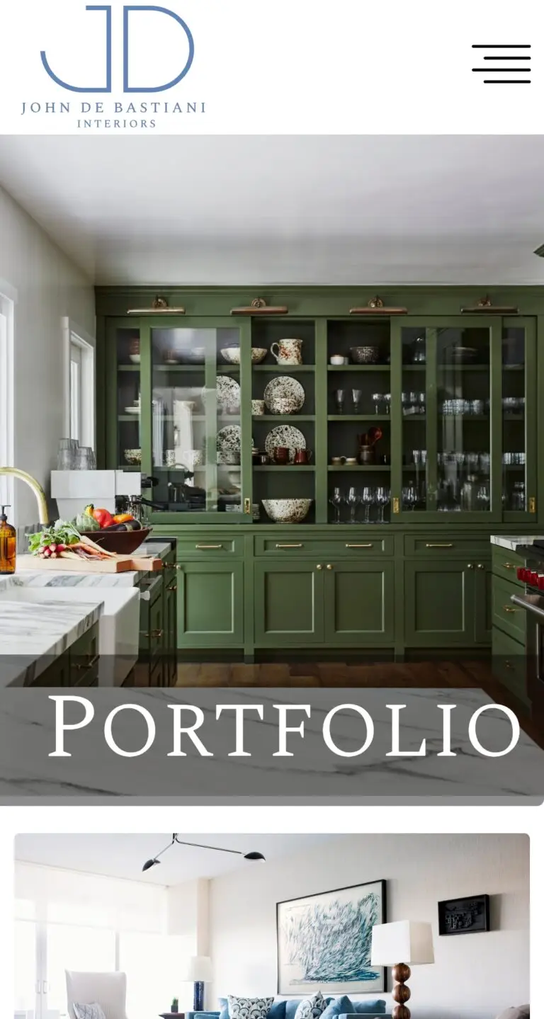 John De Bastiani Interiors - Mobile