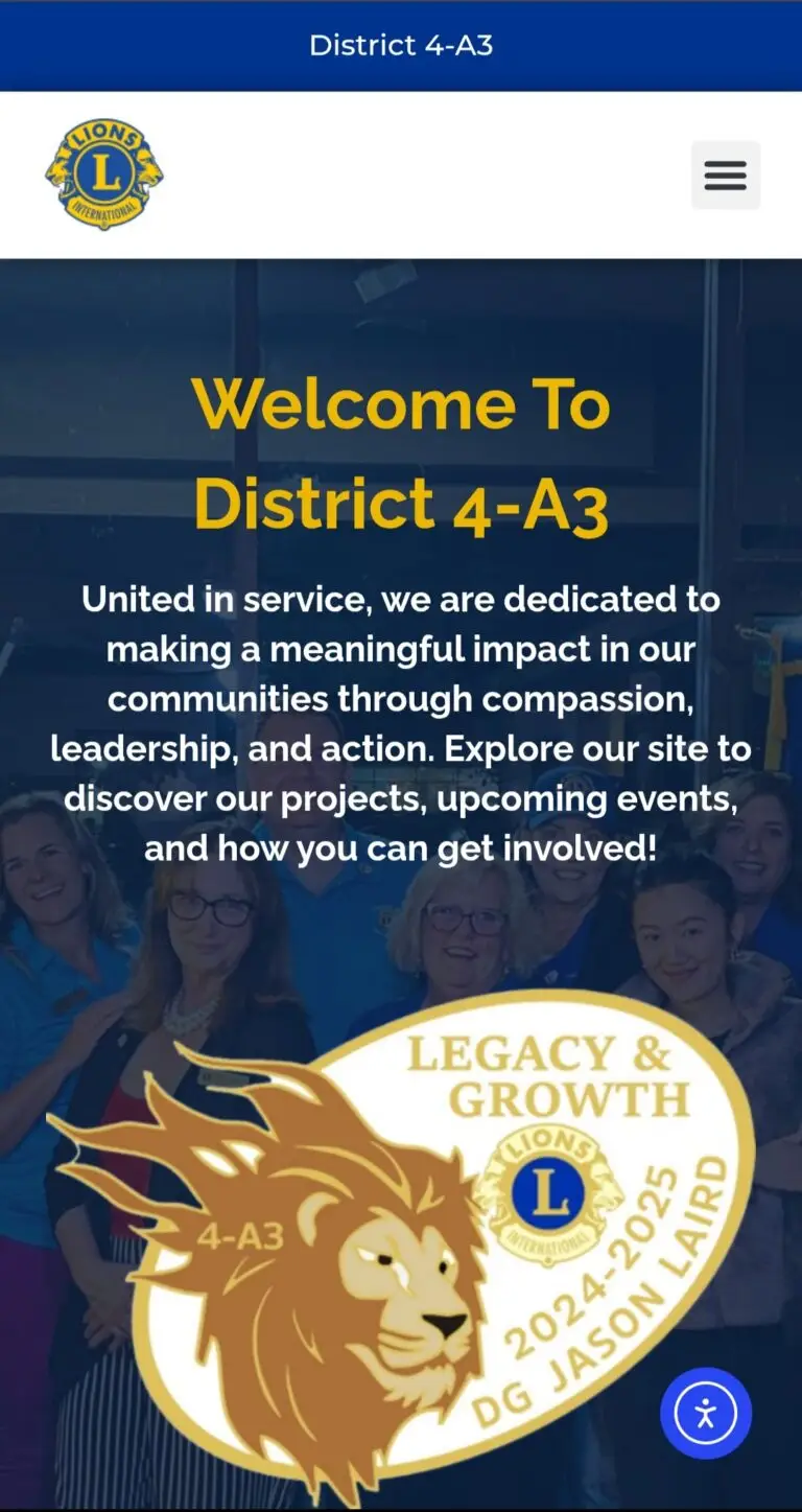 Lions International District 4-A3 Mobile